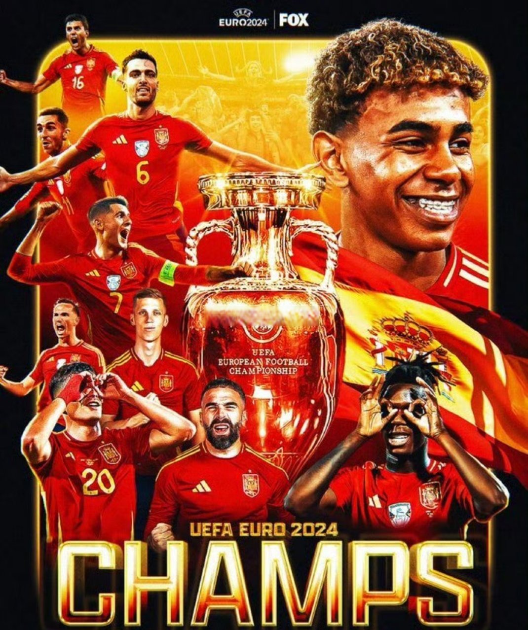 西班牙球迷狂热，期待欧洲杯预选赛胜利的简单介绍