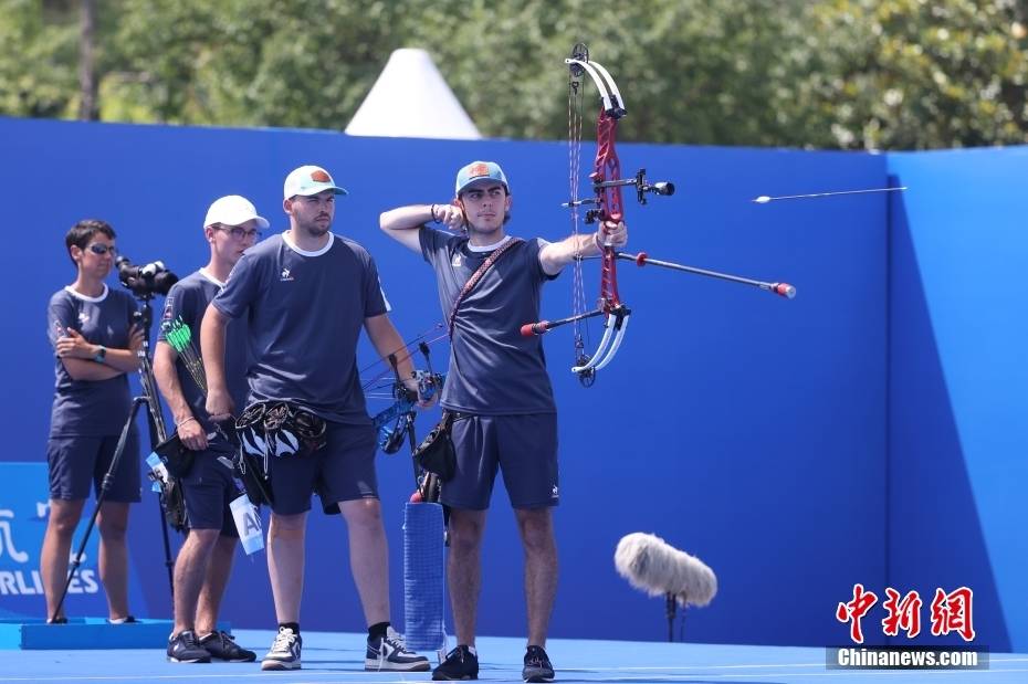射箭选手神准技艺,夺得金牌 射箭选手神准技艺,夺得金牌