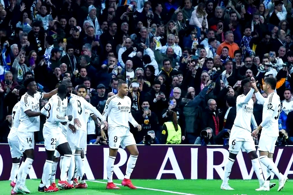 皇马备战欧冠淘汰赛，关键前锋状态神勇